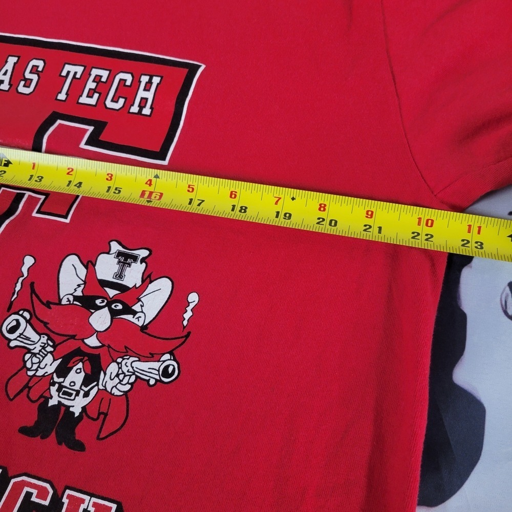 Vintage Texas Tech Red Raiders NCAA JanSport Tee – Made in USA – Big Logo XL - Picture 4 of 6